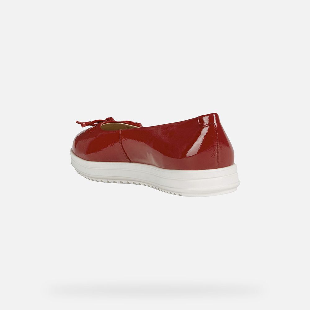 Ballerines Geox Genova - Rouge - Femme 678930-LIQ